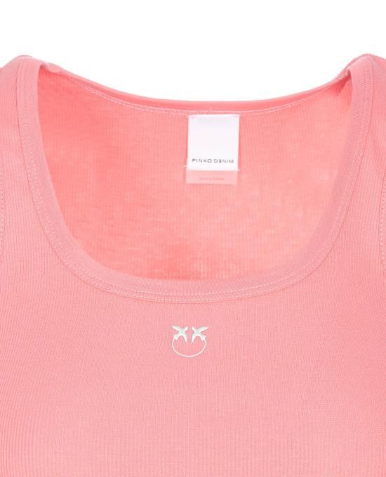 Pinko PINKO Women Tops 100807 A2C1N55 Pink Size L / US 10 / IT 46 - 4 Thumbnail