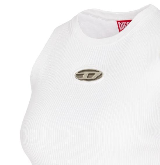 Diesel DIESEL Women Tops A17450 0DLAX100 White Size M / US 6-8 / IT 42-44 - 3 Thumbnail