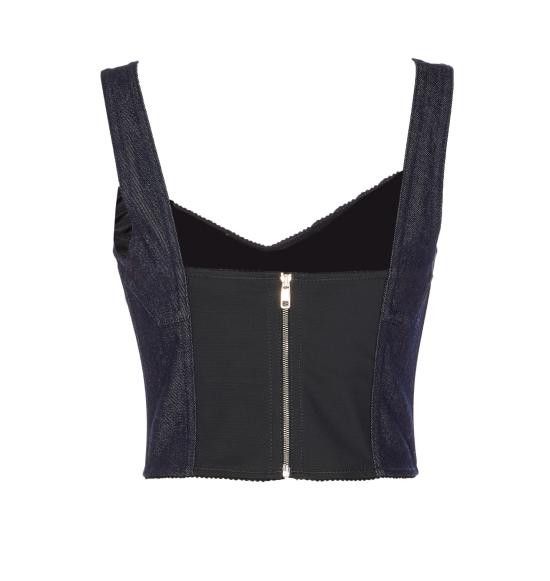 Dolce & Gabbana DOLCE & GABBANA Women Tops F7W98D G8MS5S9001 Black Size XS / US 0-2 / IT 36-38 - 2 Thumbnail