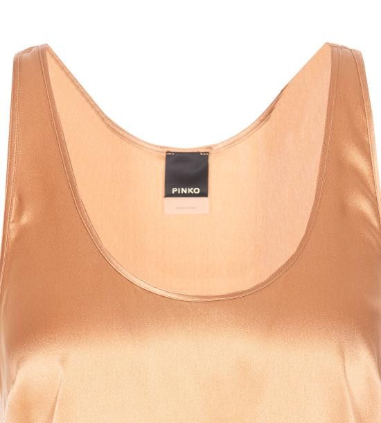 Pinko PINKO Women Tops 104670 A2JRL17 Yellow Size S / US 4 / IT 40 - 4 Thumbnail