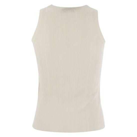 Weekend Max Mara WEEKEND MAX MARA Women Tops 2515361012600 WHITE Size L / US 10 / IT 46 - 2 Thumbnail