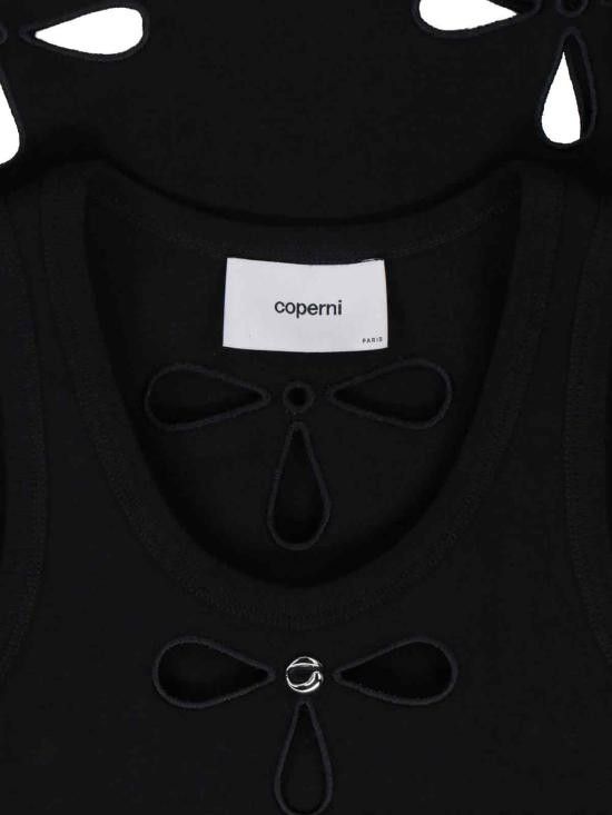 Coperni COPERNI Women Tops COPJS123F5012 BLK Black Size M / US 6-8 / IT 42-44 - 3 Thumbnail