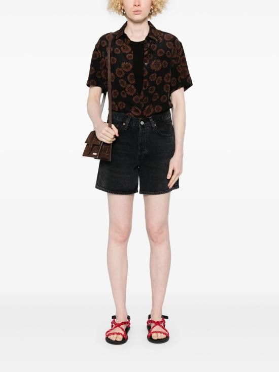 Agolde AGOLDE Women Tops A73561260 BLK BLACK Size M / US 6-8 / IT 42-44 - 2 Thumbnail