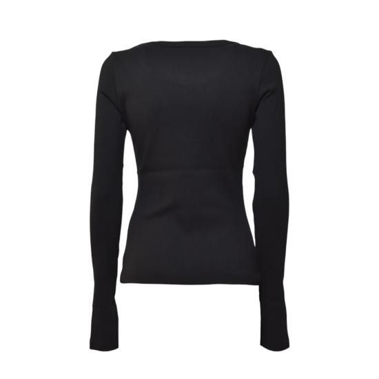 Dsquared2 DSQUARED2 Women Tops S75GD0428D20021 900 BLACK Size L / US 10 / IT 46 - 2 Thumbnail