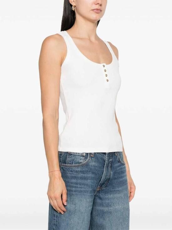 Anine Bing ANINE BING Women Tops A 08 10316 IVY26 White Size M / US 6-8 / IT 42-44 - 2 Thumbnail