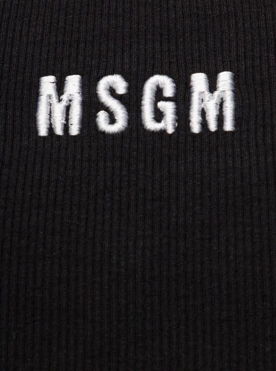 MSGM MSGM Women Tops 3441MDT6323712099 Black Size M / US 6-8 / IT 42-44 - 3 Thumbnail