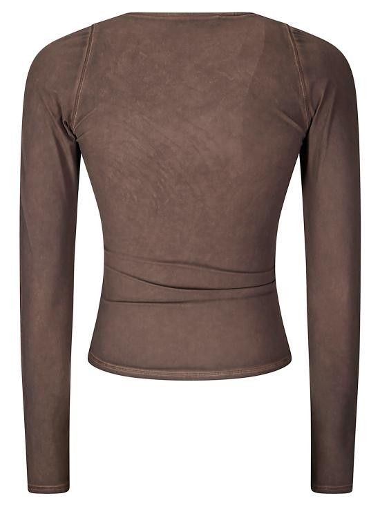 KNWLS KNWLS Women Tops SS25GHOTO0BRO BROWN Size M / US 6-8 / IT 42-44 - 2 Thumbnail