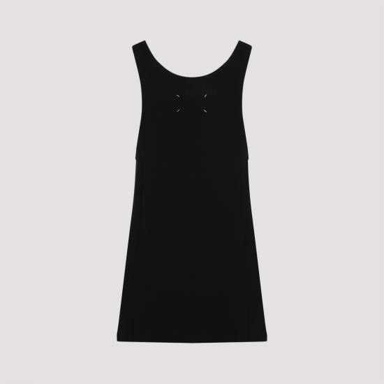 Maison Margiela MAISON MARGIELA Women Tops S51NL0048S24522 900 BLACK Size S / US 4 / IT 40 - 4 Thumbnail