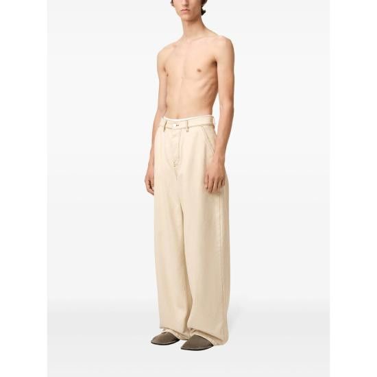 AMI AMI Men Denims HTR456 DE0039 136 WHITE Size US 32 / EU 48 - 3 Thumbnail