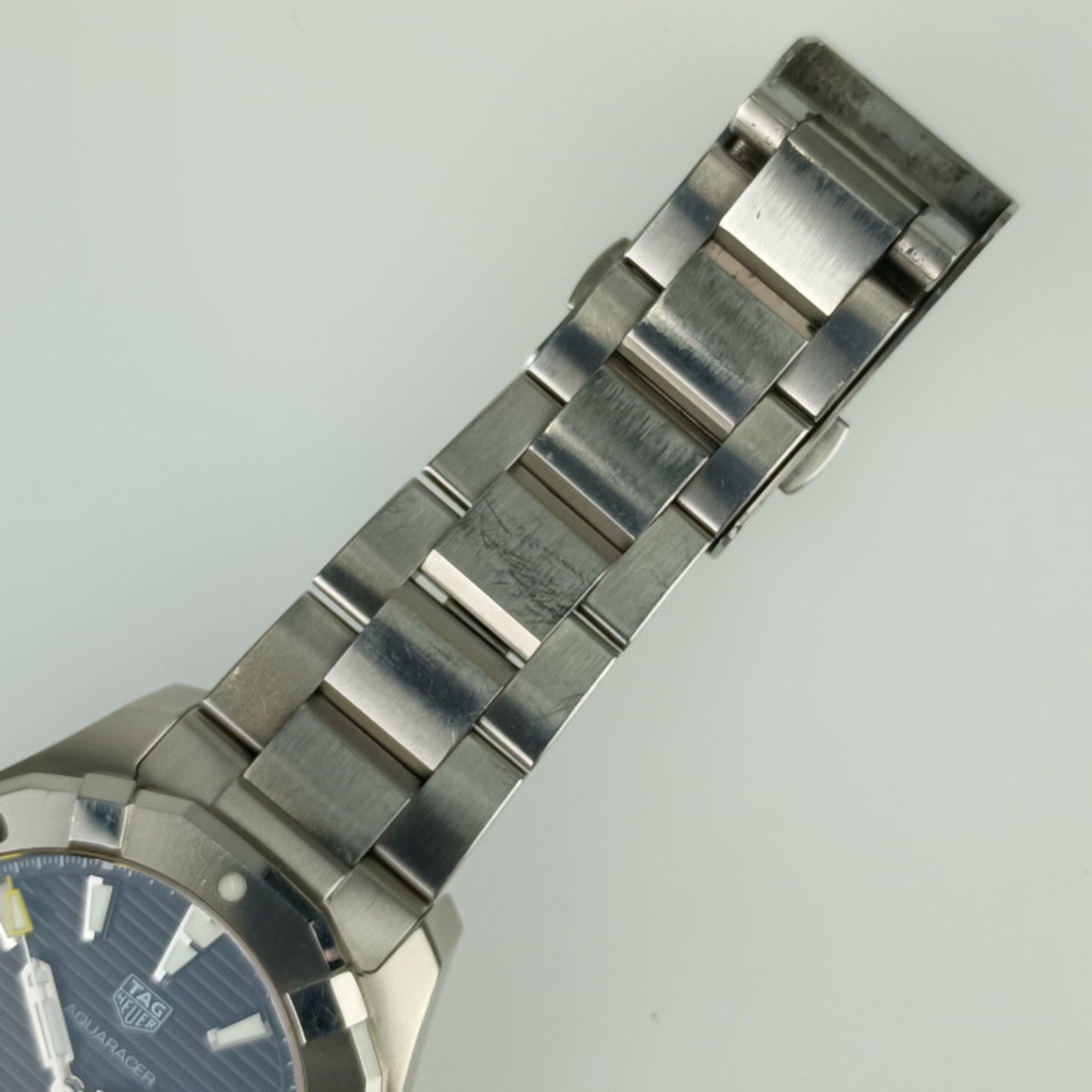 Tag Heuer TAG Heuer Aquaracer WAY2010.BA0927 Men's Watch Silver Black White Stainless Steel Automatic Caliber 5 Size ONE SIZE - 5 Thumbnail