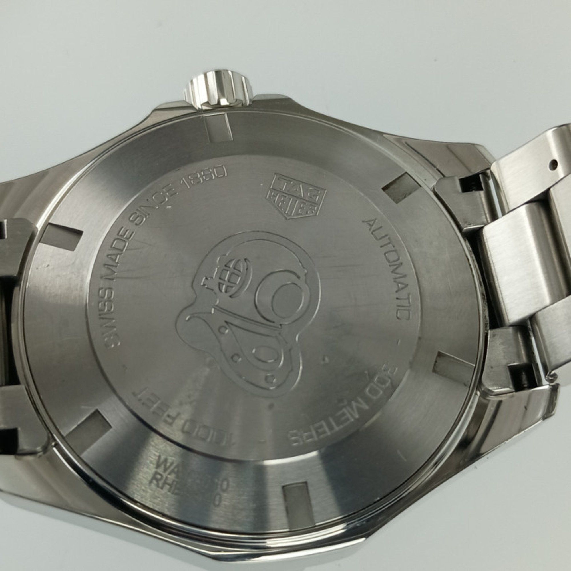 Tag Heuer TAG Heuer Aquaracer WAY2010.BA0927 Men's Watch Silver Black White Stainless Steel Automatic Caliber 5 Size ONE SIZE - 9 Thumbnail