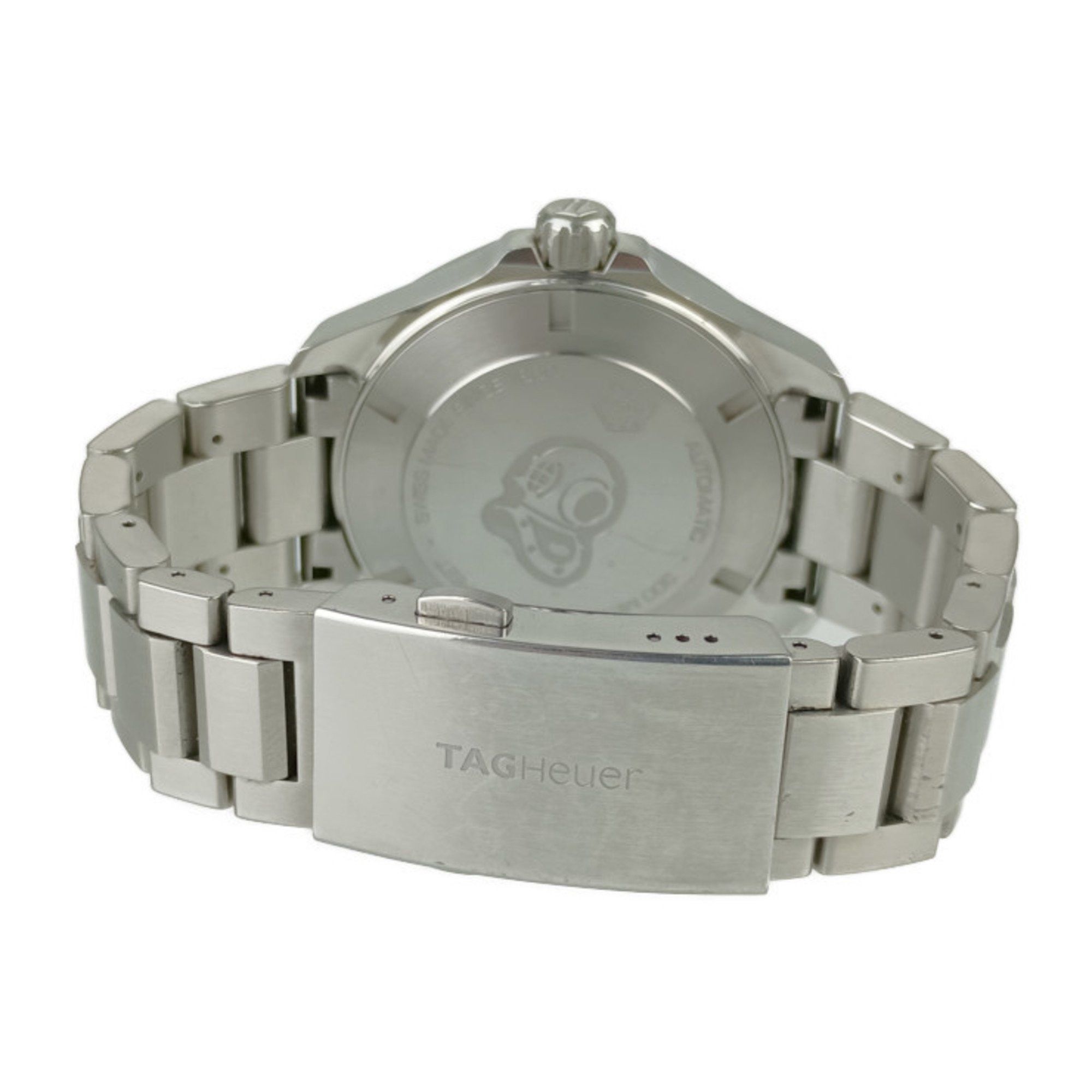 Tag Heuer TAG Heuer Aquaracer WAY2010.BA0927 Men's Watch Silver Black White Stainless Steel Automatic Caliber 5 Size ONE SIZE - 6 Thumbnail