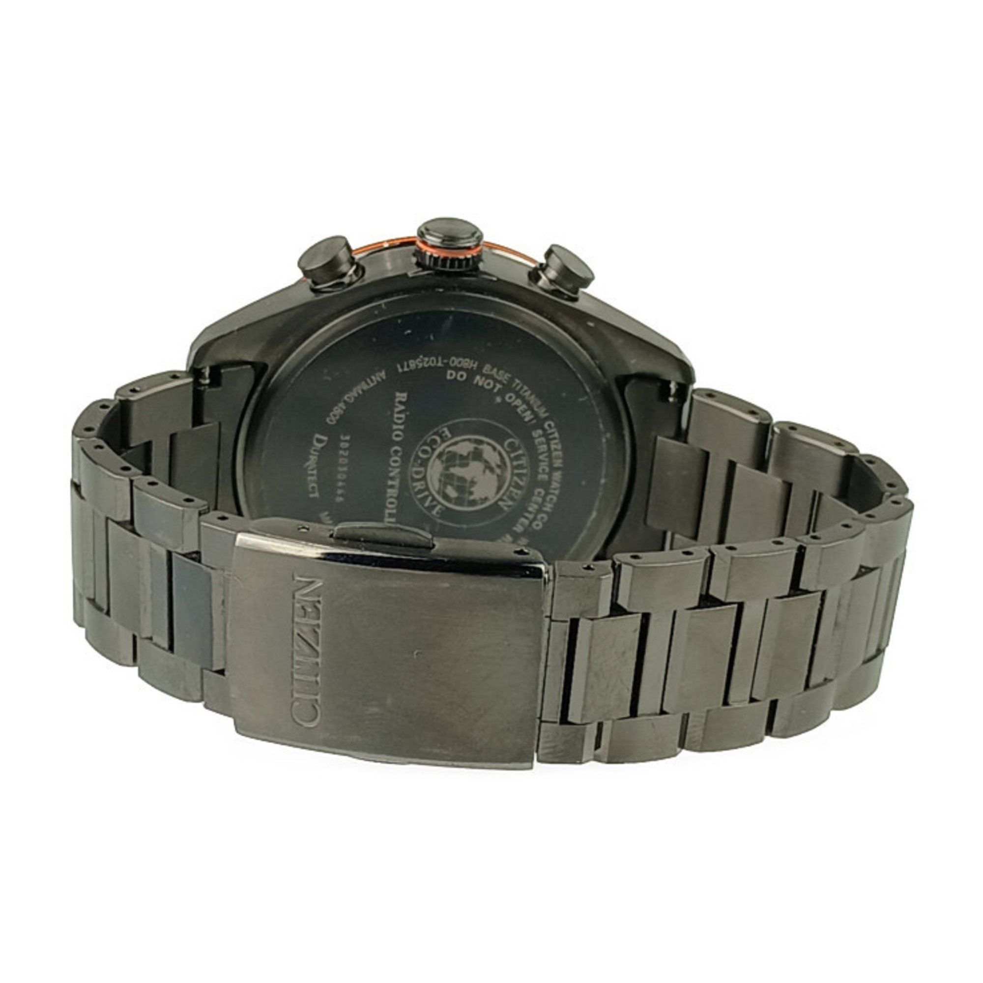Citizen CITIZEN Watch ATTESA ACT Line AT8185-62E H800-T025871 Black Super Titanium Men's Eco-Drive Solar Radio Size ONE SIZE - 6 Thumbnail