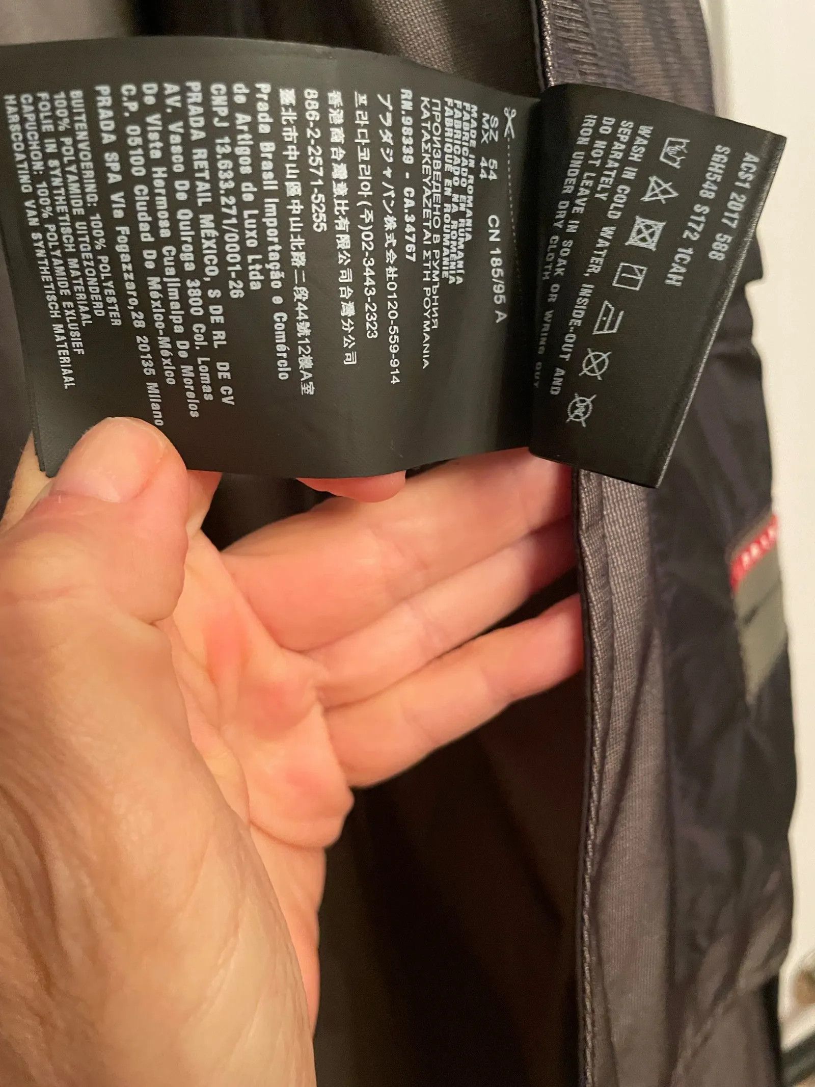 Prada Prada Tg.54 Coat Size US L / EU 52-54 / 3 - 3 Thumbnail