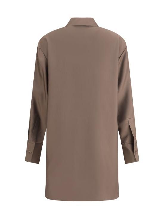Rohe ROHE Women Shirts 41519085 243400 BROWN Size XS / US 0-2 / IT 36-38 - 2 Thumbnail