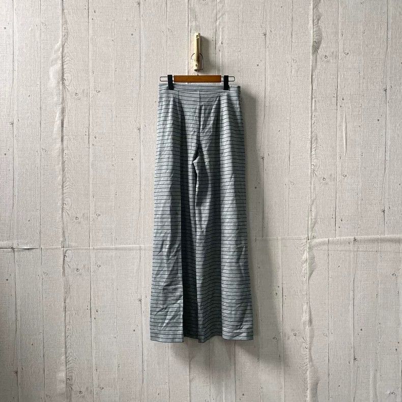 Max Mara MaxMara Gray Striped Long Pants Size 6 to XL Size US 26 / EU 42 - 2 Thumbnail