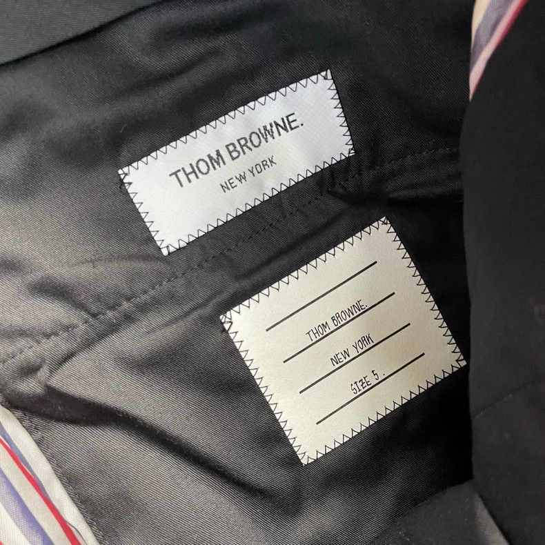 Thom Browne Thom Browne Striped Wool Trousers Size 3 5 Size US 26 / EU 42 - 4 Thumbnail