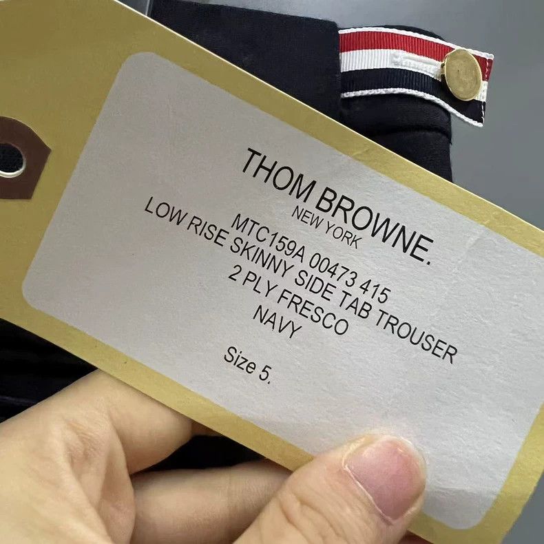 Thom Browne Thom Browne Navy Pants Size 5 Brand New Size US 26 / EU 42 - 5 Thumbnail
