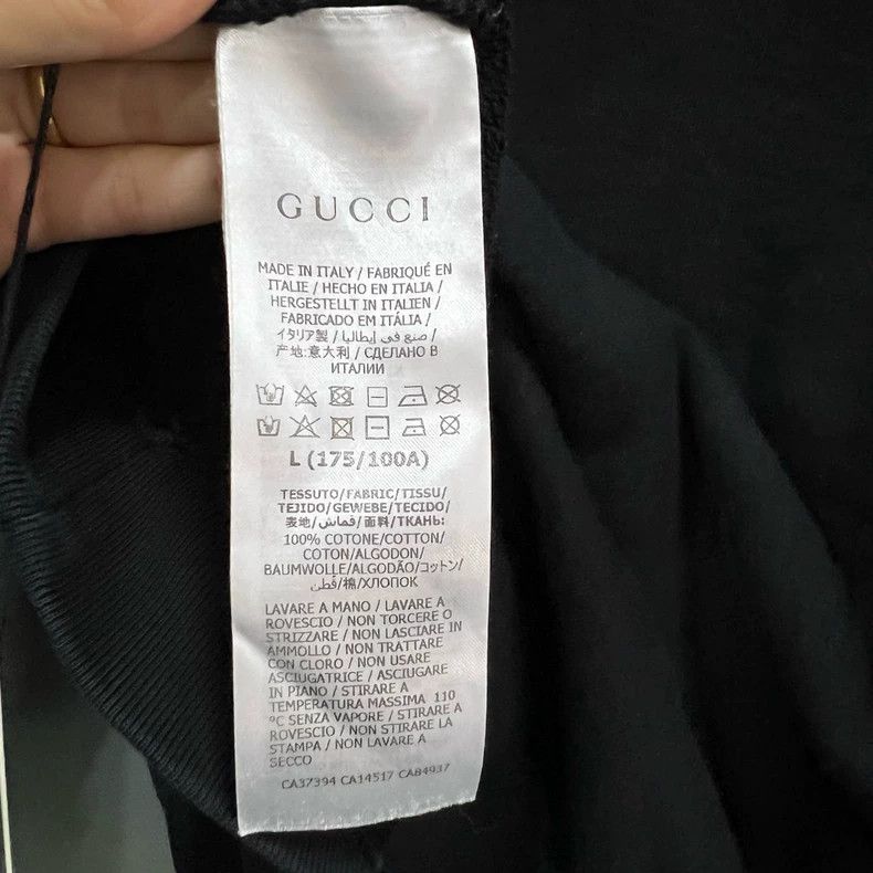 Gucci Gucci Logo Hooded Sweatshirt with Stripes Size US L / EU 52-54 / 3 - 3 Thumbnail