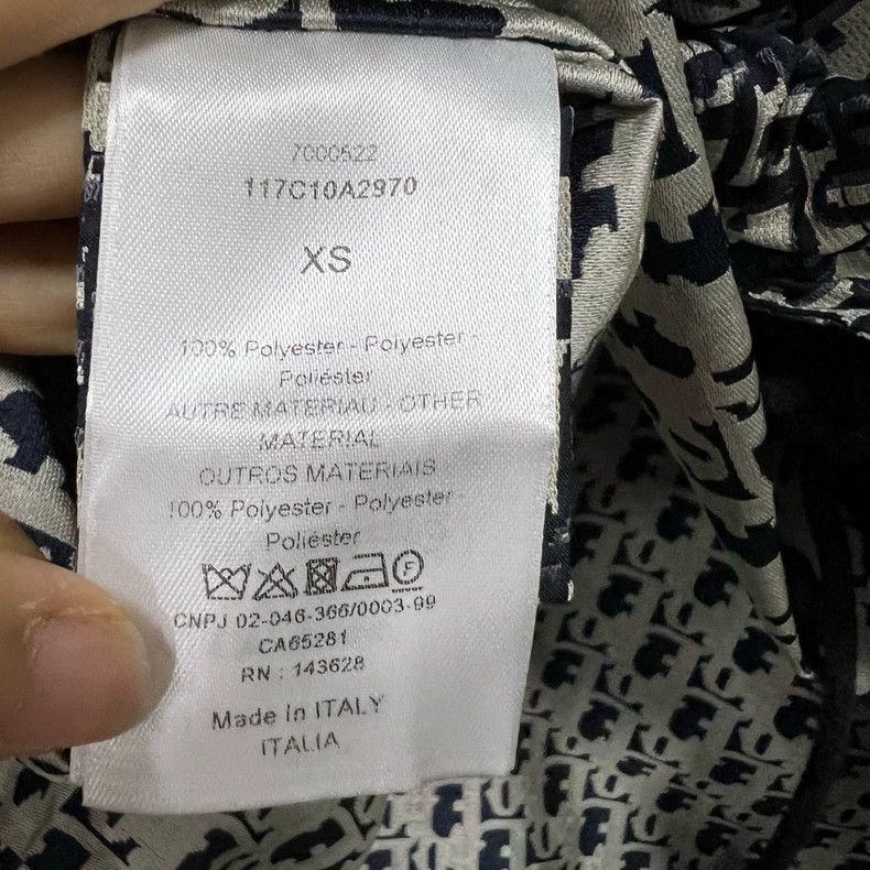 Dior Dior Half-Zip Print Windbreaker Jacket Size US XS / EU 42 / 0 - 5 Thumbnail
