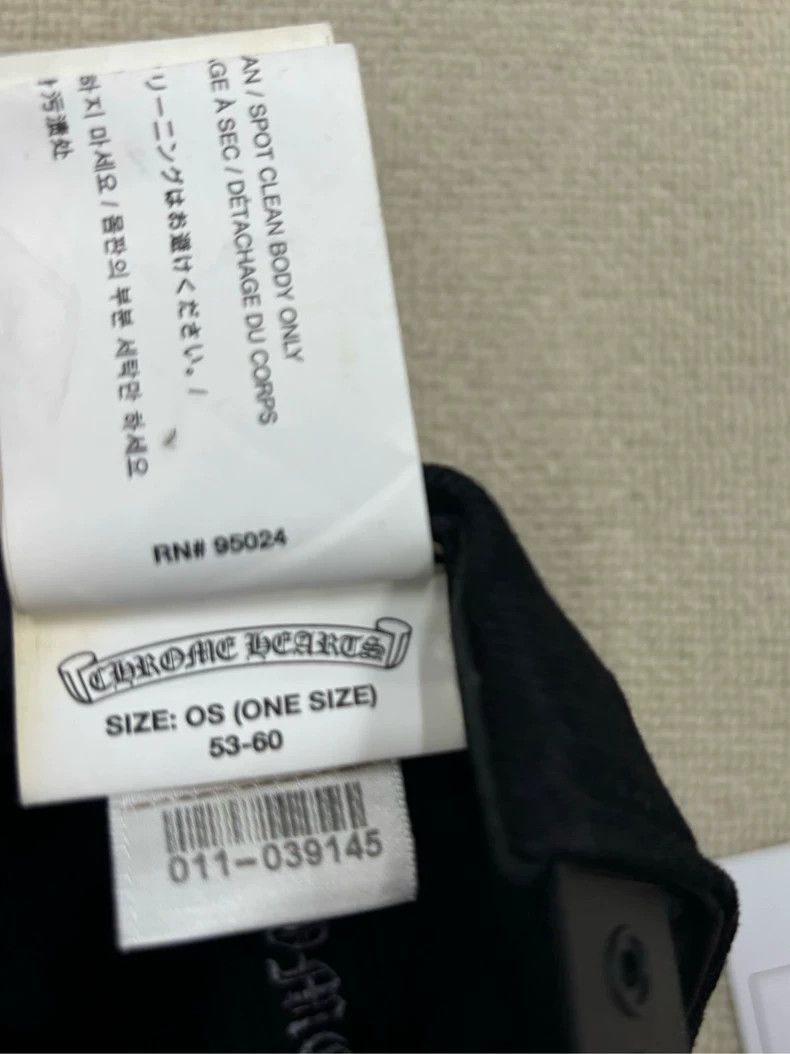 Chrome Hearts Chrome Hearts Large Cross Baseball Cap Size ONE SIZE - 5 Thumbnail