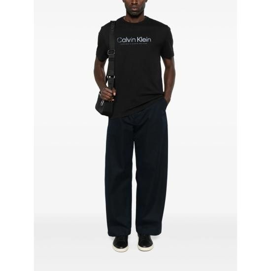 Calvin Klein CALVIN KLEIN Men T-Shirts K10K114162 BLACK Size US L / EU 52-54 / 3 - 4 Thumbnail