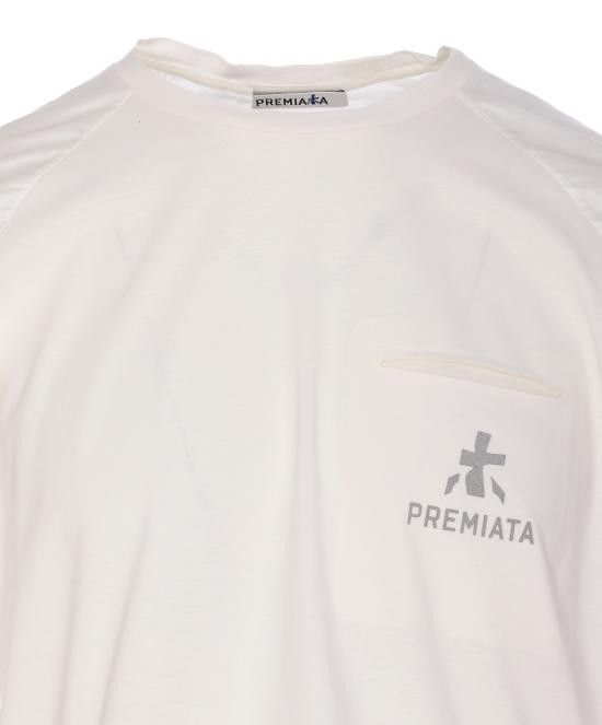 Premiata PREMIATA Men T-Shirts PA1015 WHITE White Size US L / EU 52-54 / 3 - 4 Thumbnail