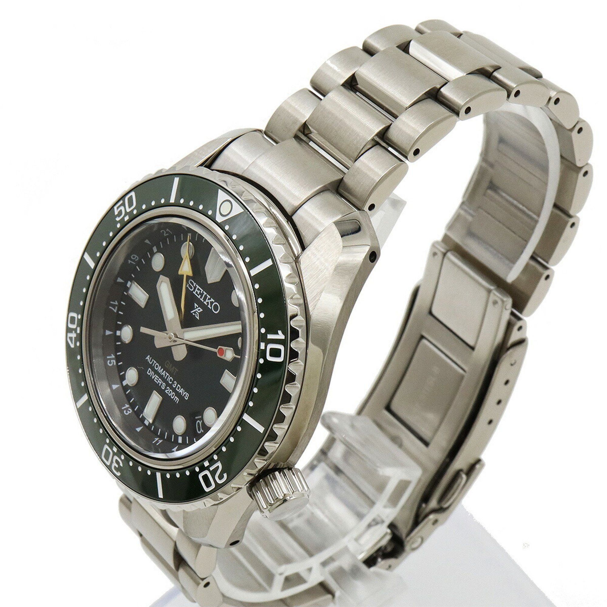 Seiko SEIKO PROSPEX Diver Scuba GMT Green Dial Men's AT Automatic Watch 6R54-00D0 SBEJ009 Size ONE SIZE - 7 Thumbnail