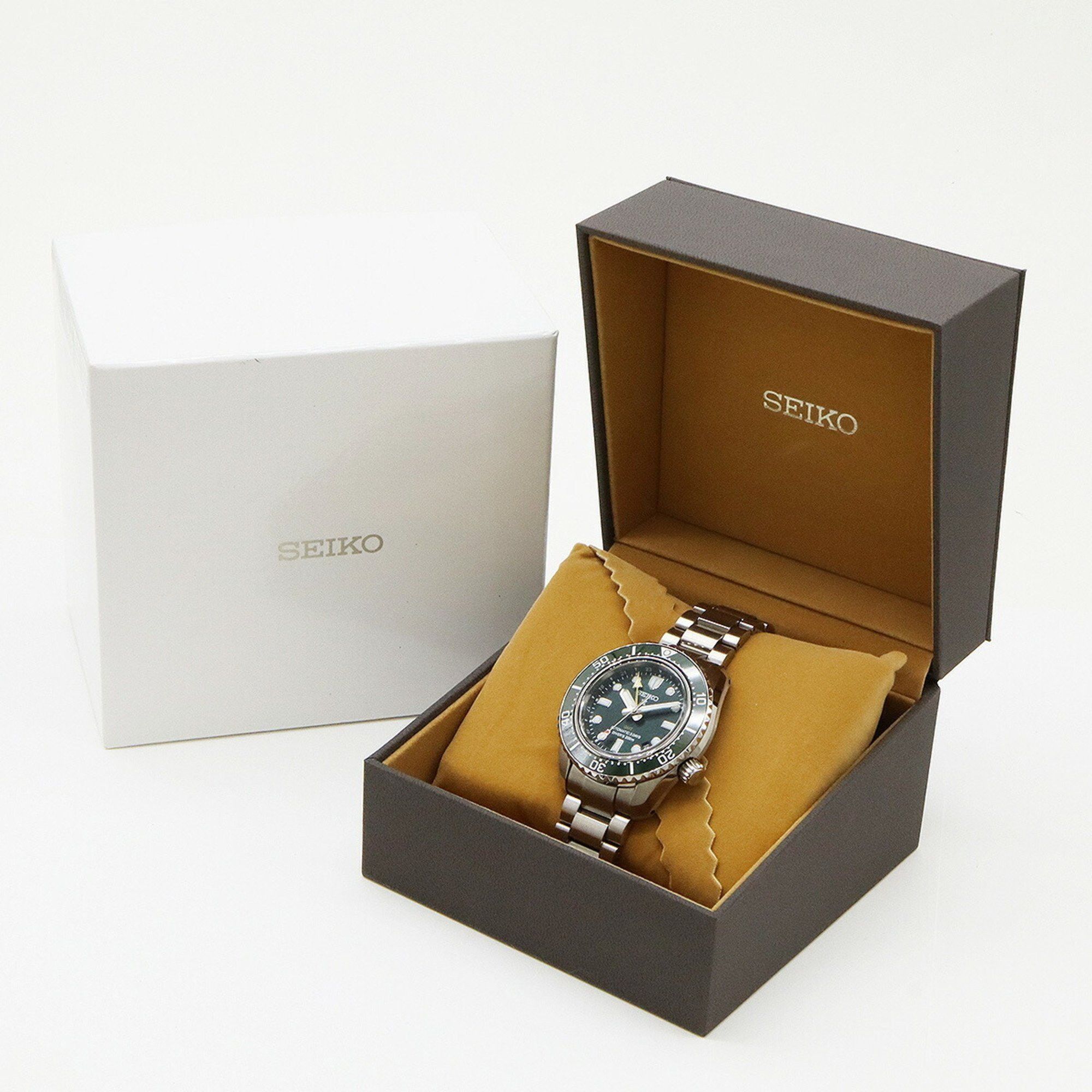 Seiko SEIKO PROSPEX Diver Scuba GMT Green Dial Men's AT Automatic Watch 6R54-00D0 SBEJ009 Size ONE SIZE - 10 Thumbnail