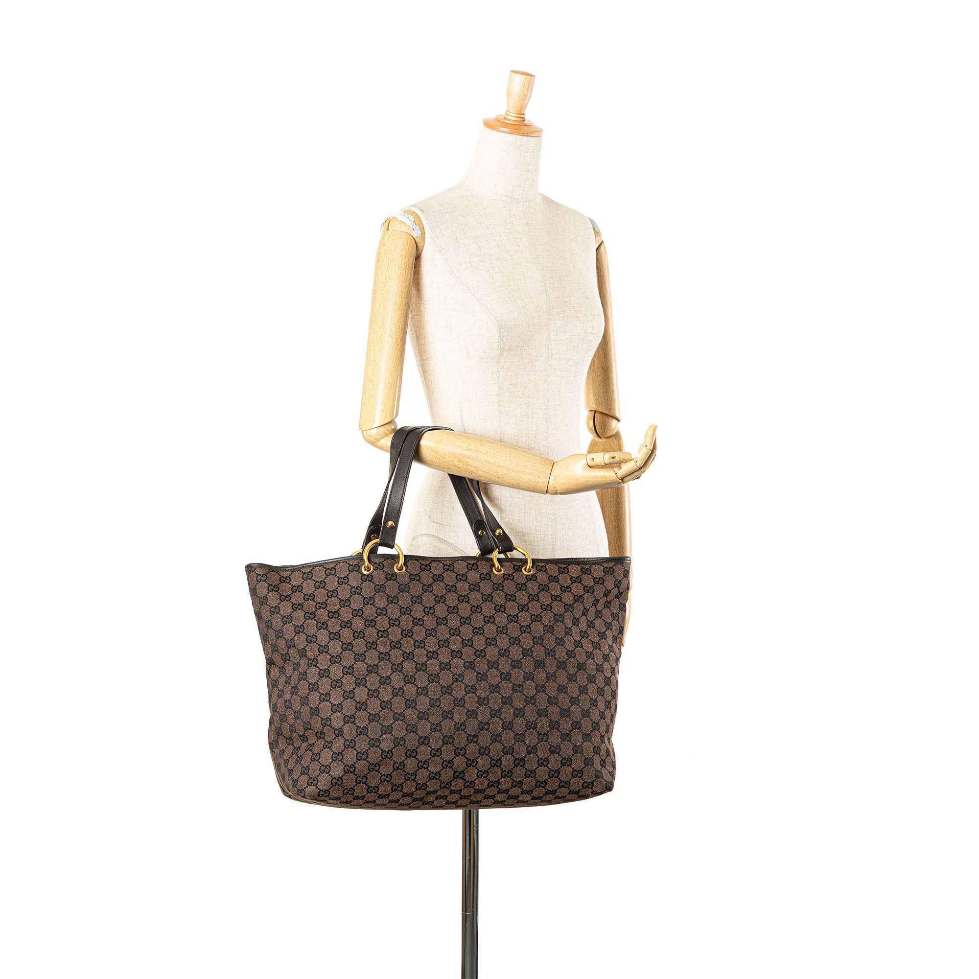 Gucci Gucci GG Canvas Tote Size ONE SIZE - 11 Thumbnail