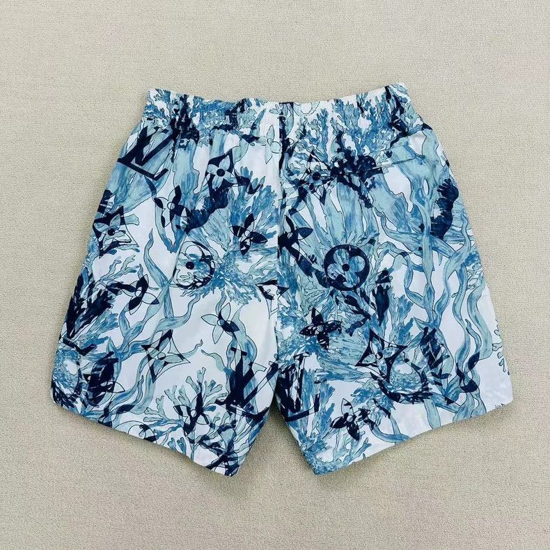 Louis Vuitton Louis Vuitton Coral Logo Swim Shorts Size M Size US 28 / EU 44 - 2 Thumbnail