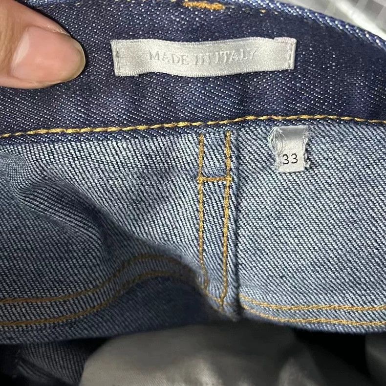 Dior Dior Blue Button Slim Fit Jeans Size US 33 - 5 Thumbnail