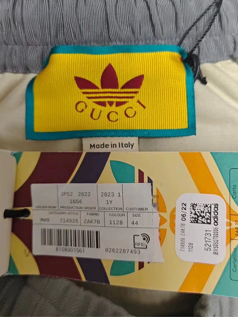 Gucci Gucci x Adidas Long Pants Size 44 Size US 44 / EU 60 - 4 Thumbnail