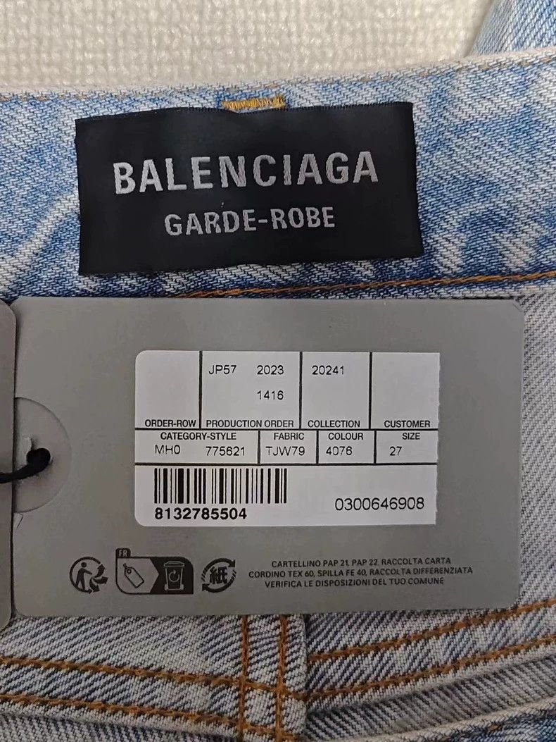 Balenciaga Balenciaga Flared Jeans Size 27 Brand New Size US 27 - 4 Thumbnail