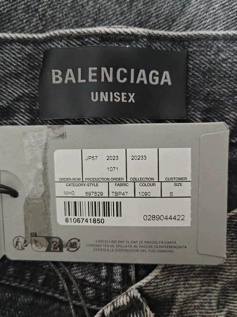 Balenciaga Balenciaga Lost Tape Flared Jeans Size US 26 / EU 42 - 4 Thumbnail