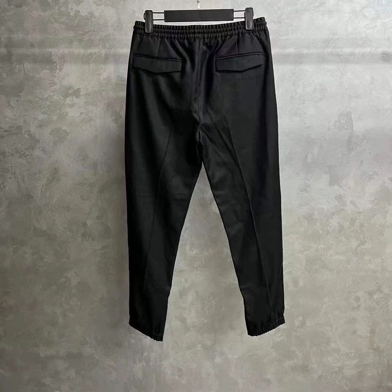 Dior Black Tech Fabric Drawstring Sweatpants Size US 44 / EU 60 - 2 Thumbnail