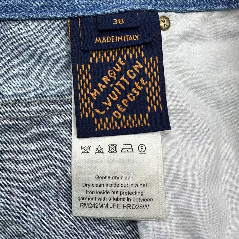 Louis Vuitton Louis Vuitton Denim Shorts Size 38 Size US 38 / EU 54 - 2 Thumbnail