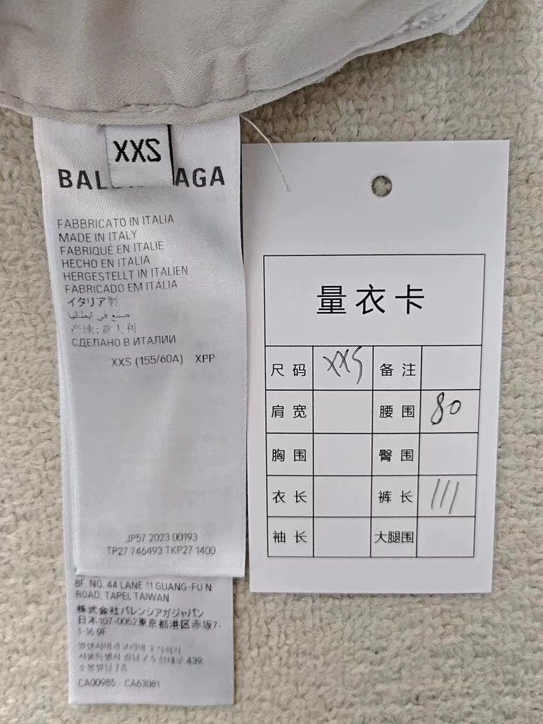 Balenciaga Balenciaga Cargo Pants with Removable Sections Size US 26 / EU 42 - 5 Thumbnail