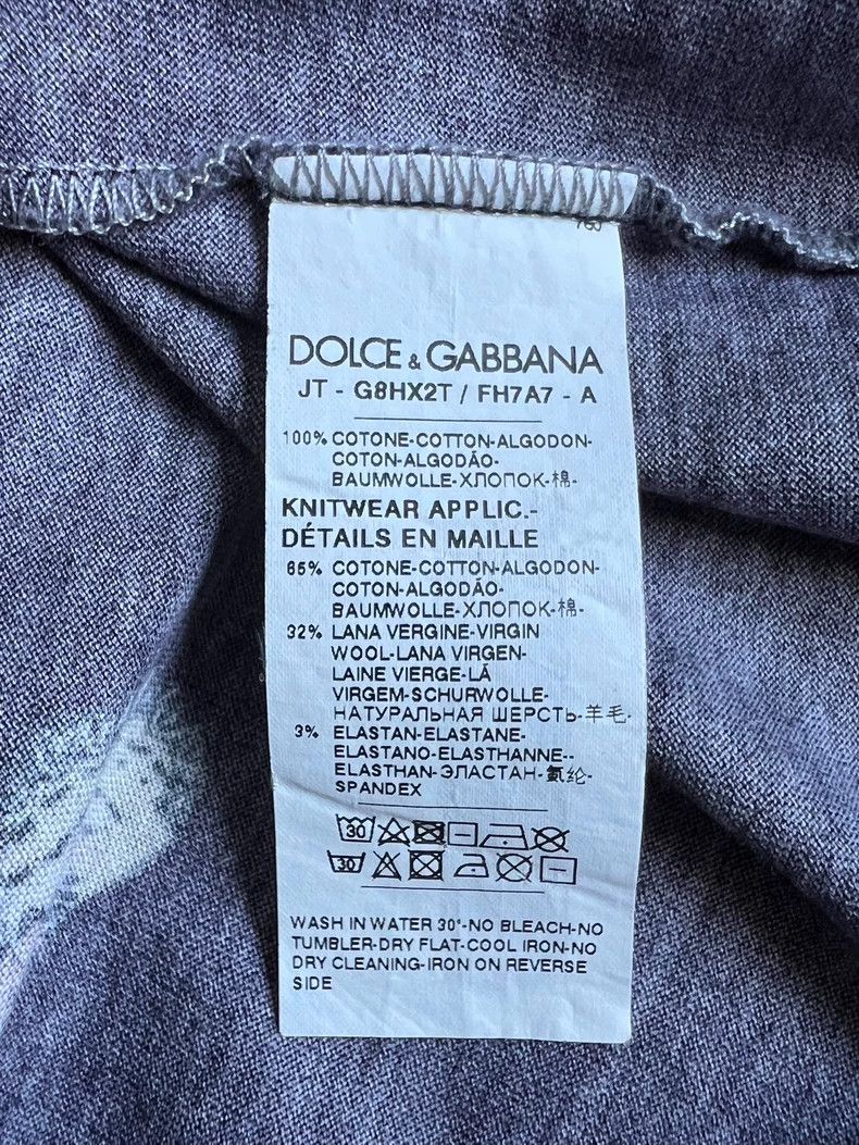 Dolce & Gabbana Dolce&Gabbana Leopard Short Sleeve T-Shirt Size US L / EU 52-54 / 3 - 7 Thumbnail