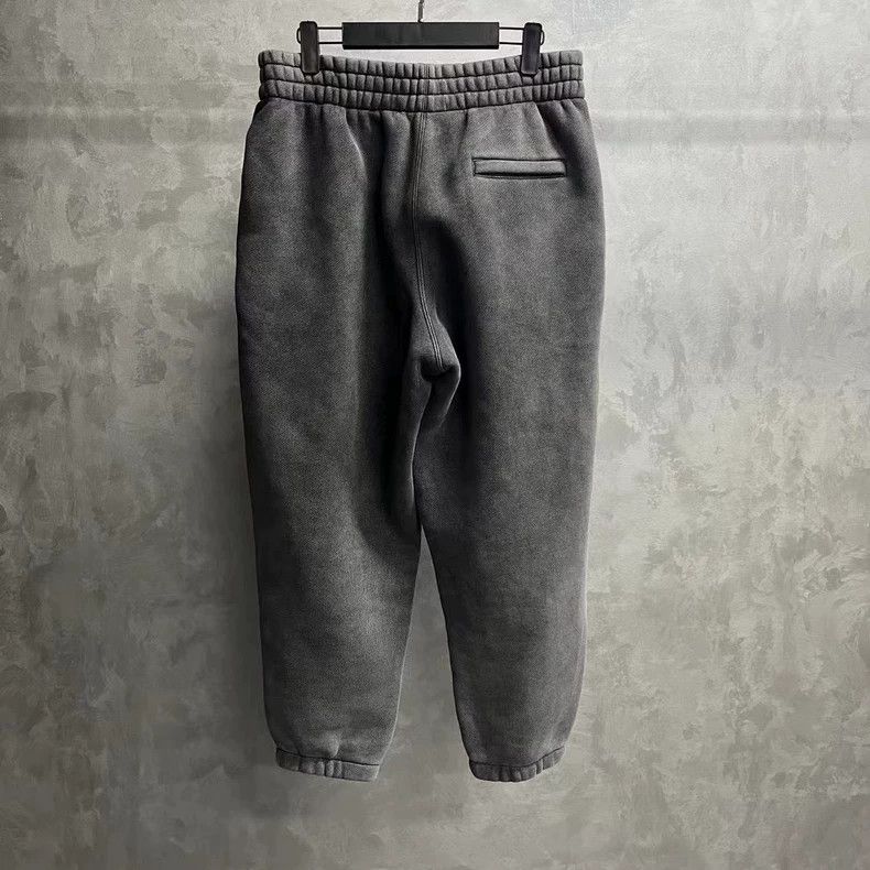 Alexander Wang Alexander Wang Gray Logo Jogger Pants Size US 27 - 2 Thumbnail
