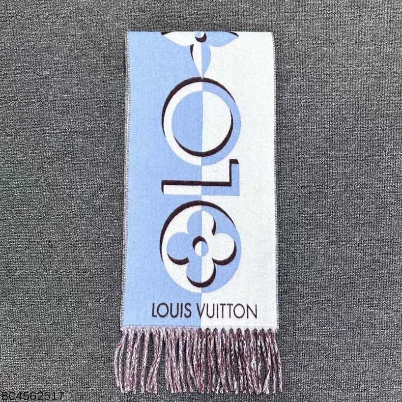 Louis Vuitton Louis Vuitton Reversible Logo Scarf Size ONE SIZE - 5 Thumbnail