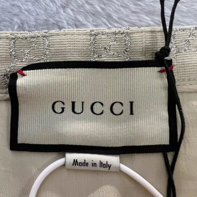 Gucci Gucci Mini A-line Skirt in Satin Weave Size US 42 / EU 58 - 5 Thumbnail