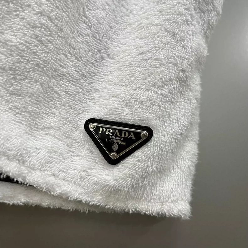 Prada PRADA Towel Logo Triangle Shorts Size 38 Size US 38 / EU 54 - 5 Thumbnail