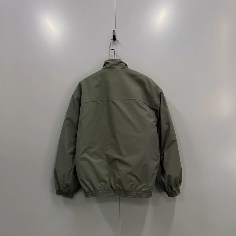 Balenciaga Balenciaga Olive Embroidered Logo Jacket Size 2 Size US M / EU 48-50 / 2 - 2 Thumbnail