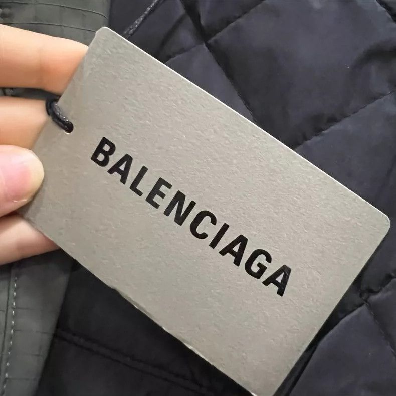 Balenciaga Balenciaga Olive Embroidered Logo Jacket Size 2 Size US M / EU 48-50 / 2 - 3 Thumbnail
