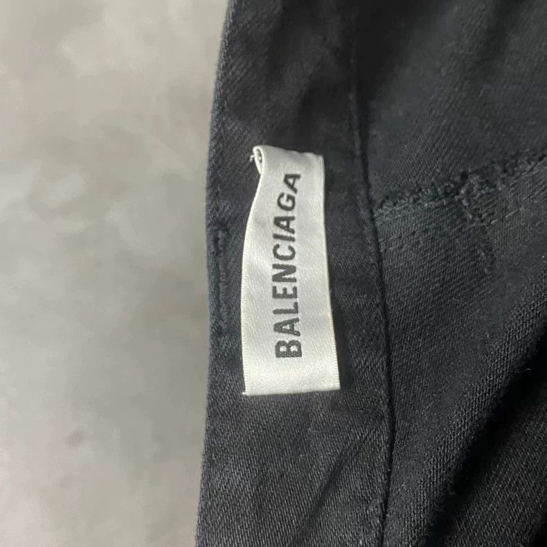 Balenciaga Balenciaga Black Studded Design Skirt Pants Size US 38 / EU 54 - 3 Thumbnail