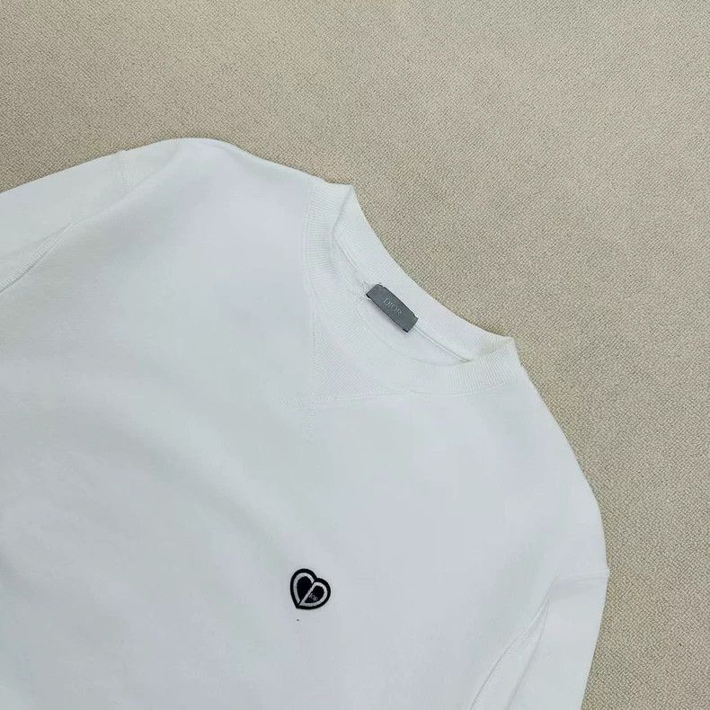 Dior DIOR Embroidered Logo Crew Neck Sweatshirt Size US XL / EU 56 / 4 - 5 Thumbnail