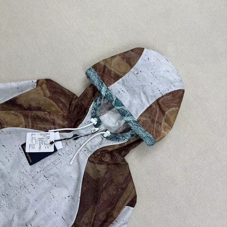 Louis Vuitton Louis Vuitton Floral Print Windbreaker Jacket Size US L / EU 52-54 / 3 - 3 Thumbnail