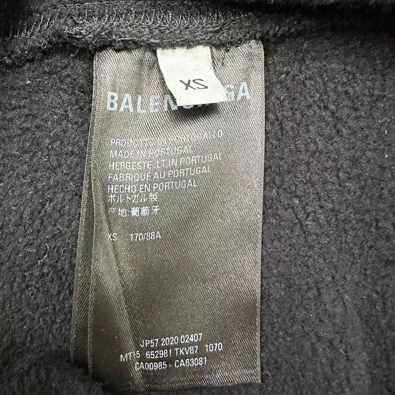 Balenciaga Balenciaga Embroidered Logo Sweatshirt XS Size Size US XS / EU 42 / 0 - 4 Thumbnail