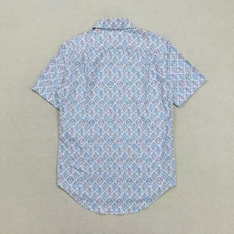 Louis Vuitton Louis Vuitton Full Print Short Sleeve Shirt Size US S / EU 44-46 / 1 - 2 Thumbnail